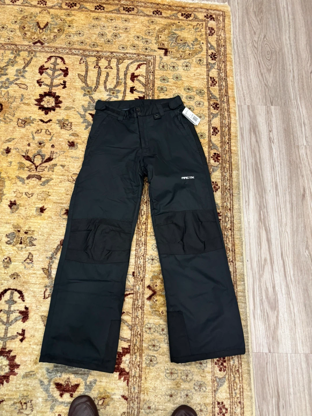 Arctix Kids Reinforced Snow Pants, Black, XL (18/20)