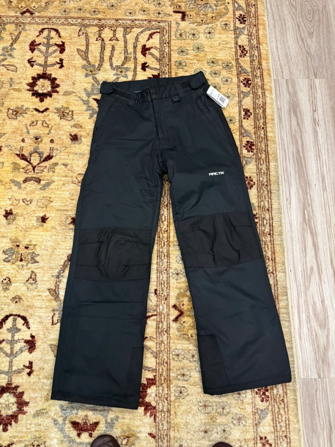 Arctix Kids Reinforced Snow Pants, Black, XL (18/20) - photo 2