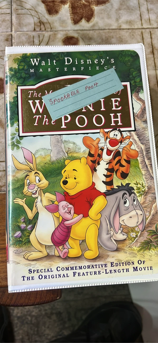 Set of 4 Winnie the Pooh VHS tapes - photo 3