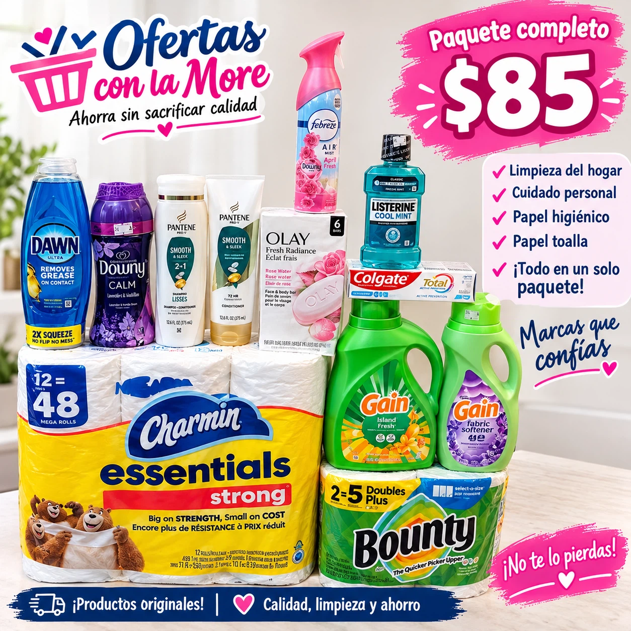 Household Cleaning and Personal Care Bundle