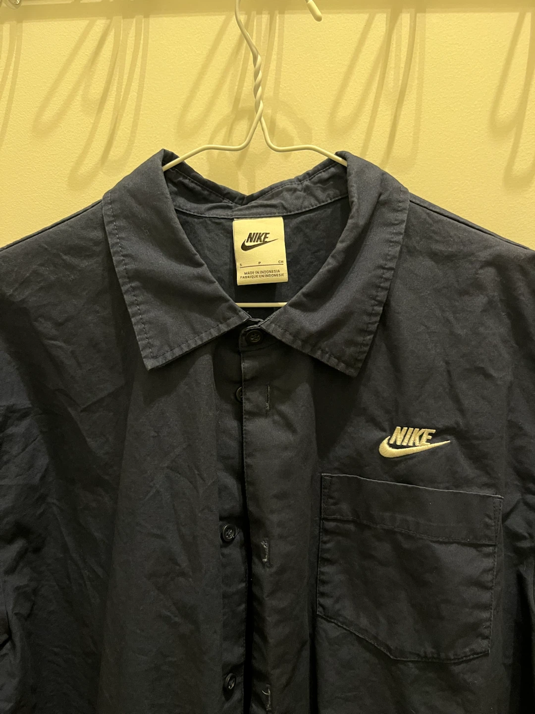 Nike navy blue button up - photo 4