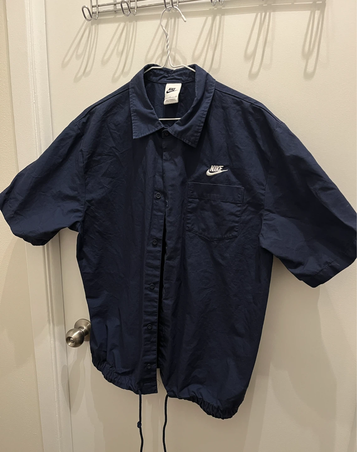 Nike navy blue button up - photo 2