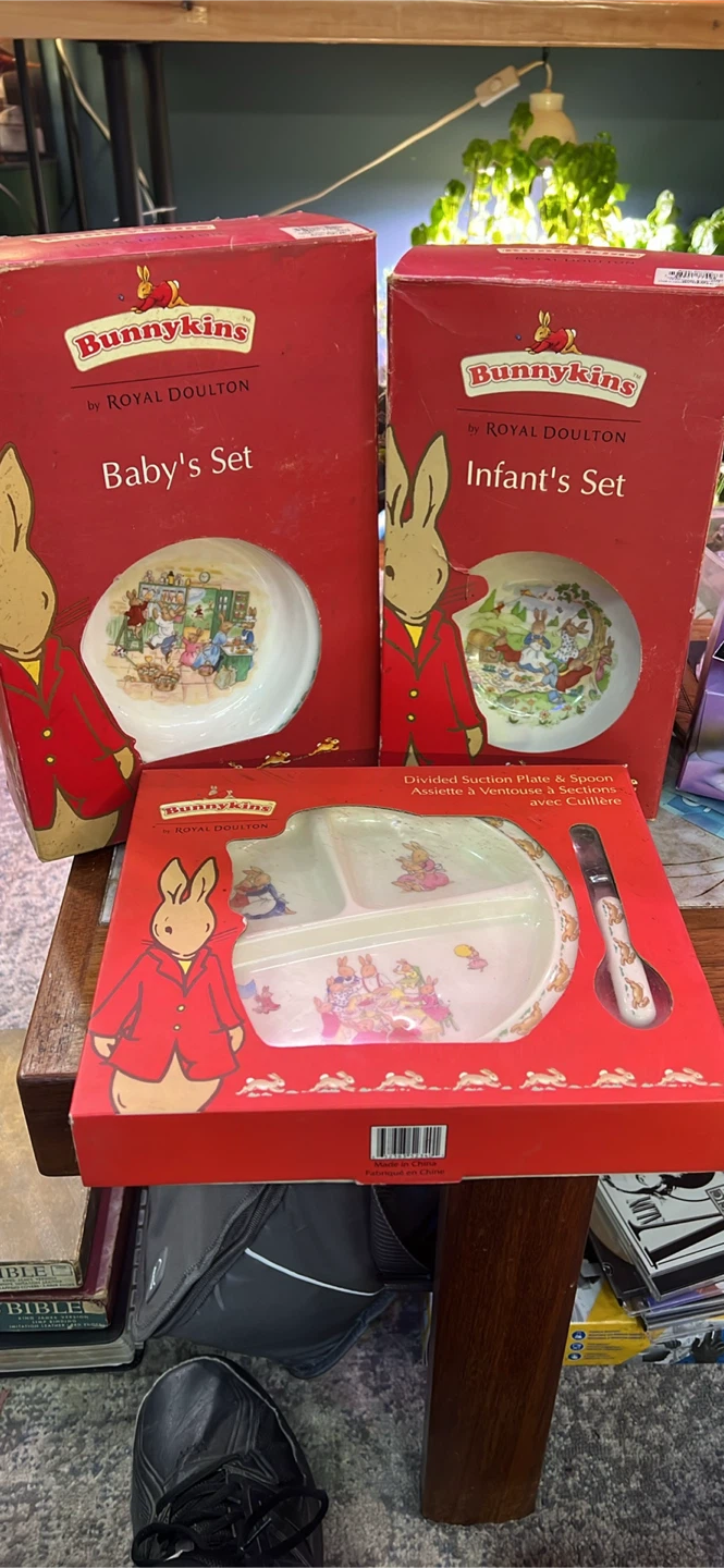 Bunnykins by Royal Doulton Baby and Infant Dining Sets