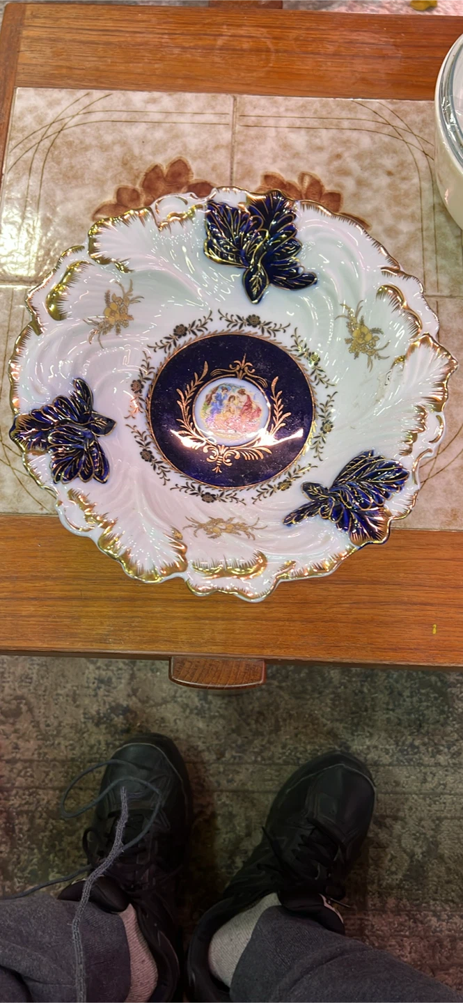 Thun Bohemia 24ct Gold Pedestal Bowl - photo 2