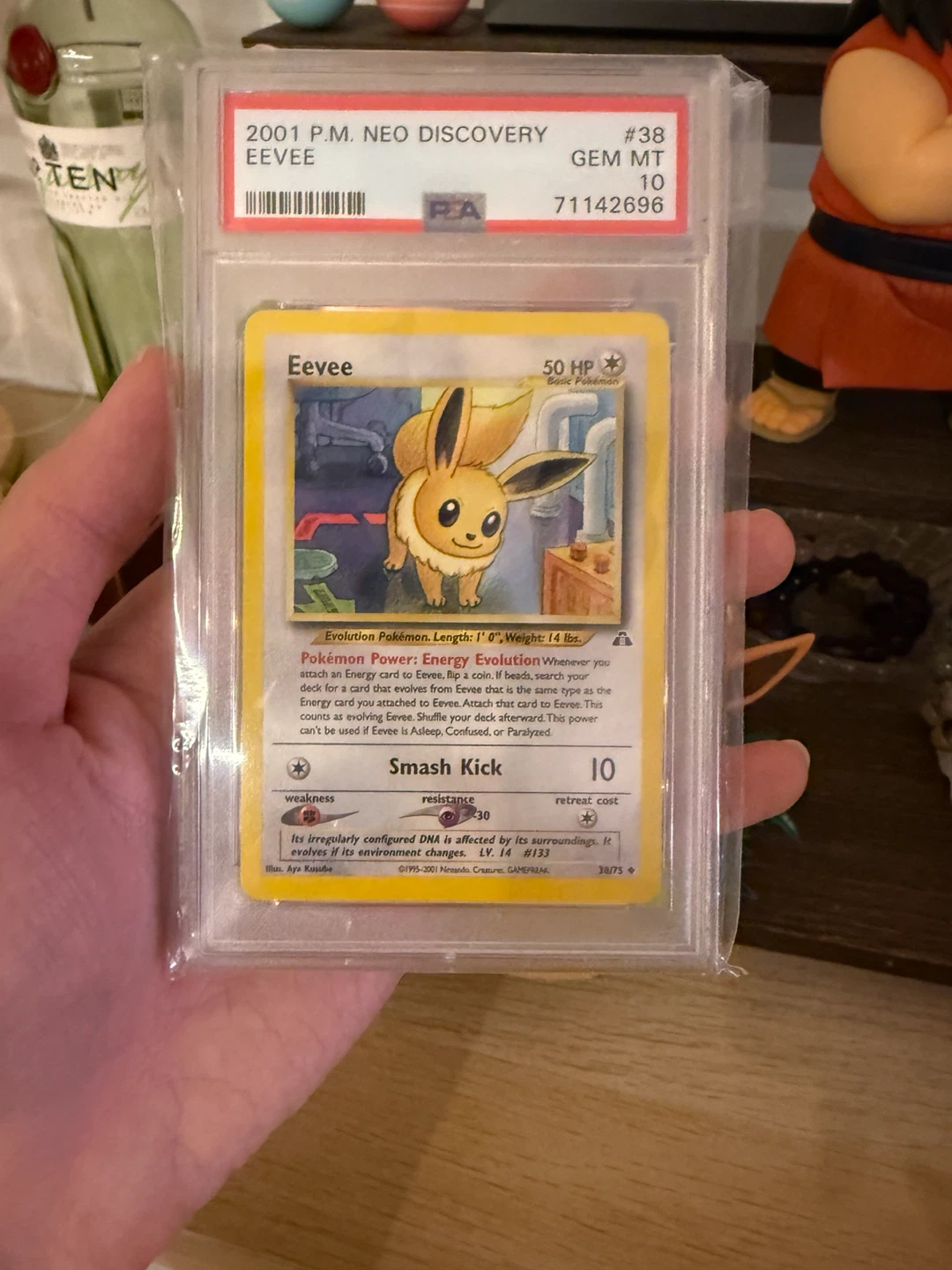2001 Pokemon Neo Discovery Eevee PSA 10