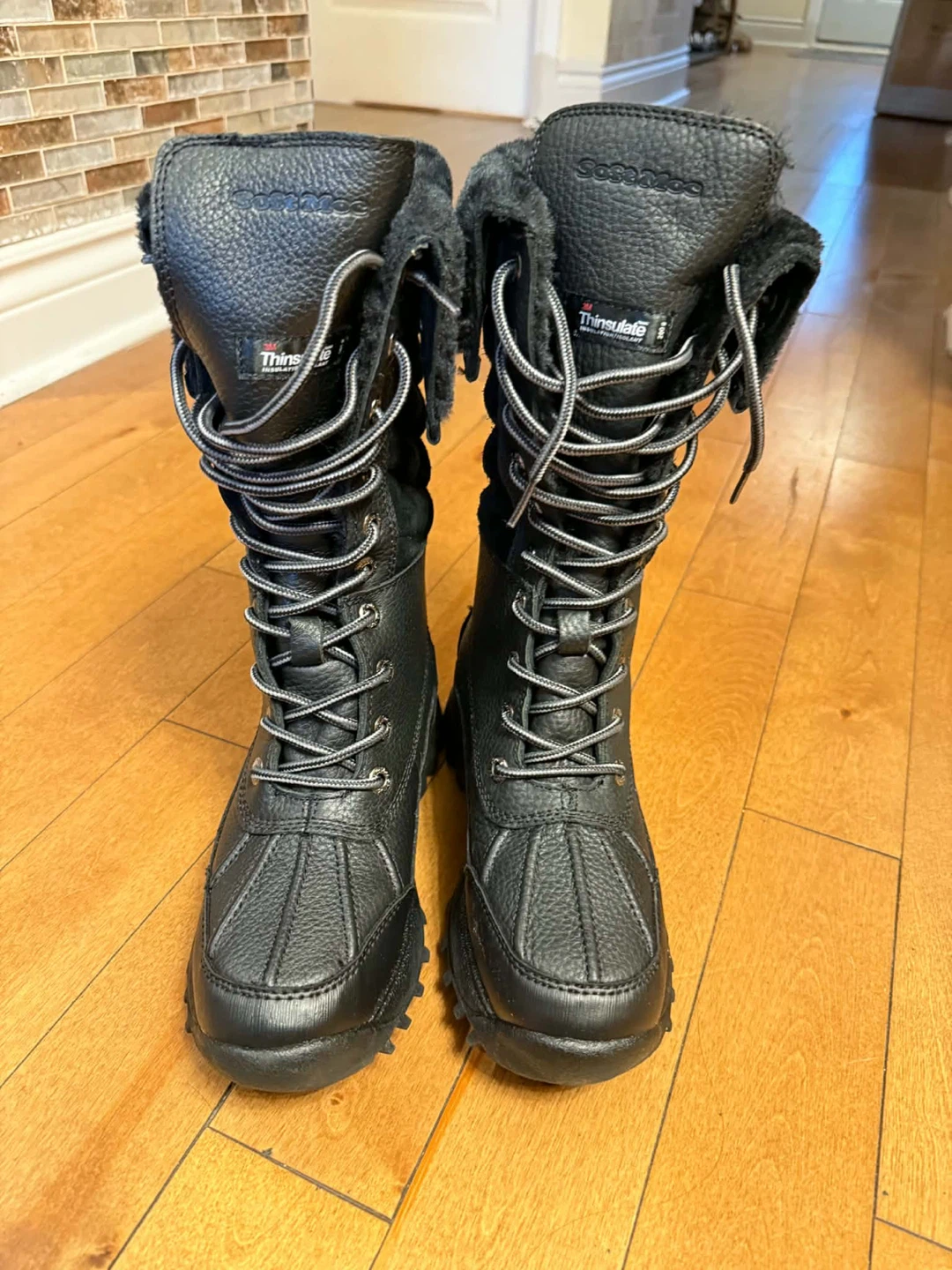 SoftMoc Women's Black Winter Boots