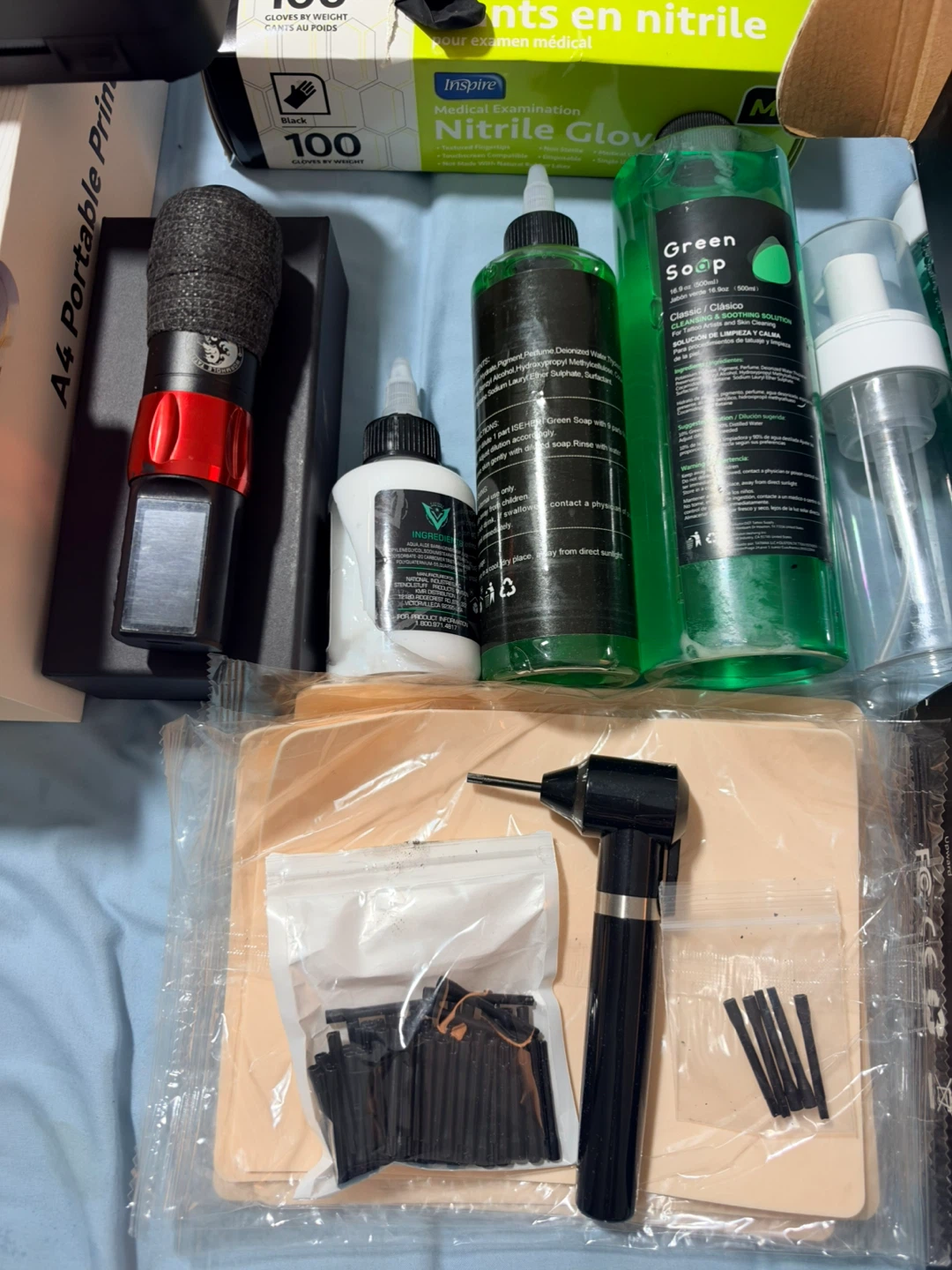 Tattoo Machine and Supplies Starter Kit - photo 2