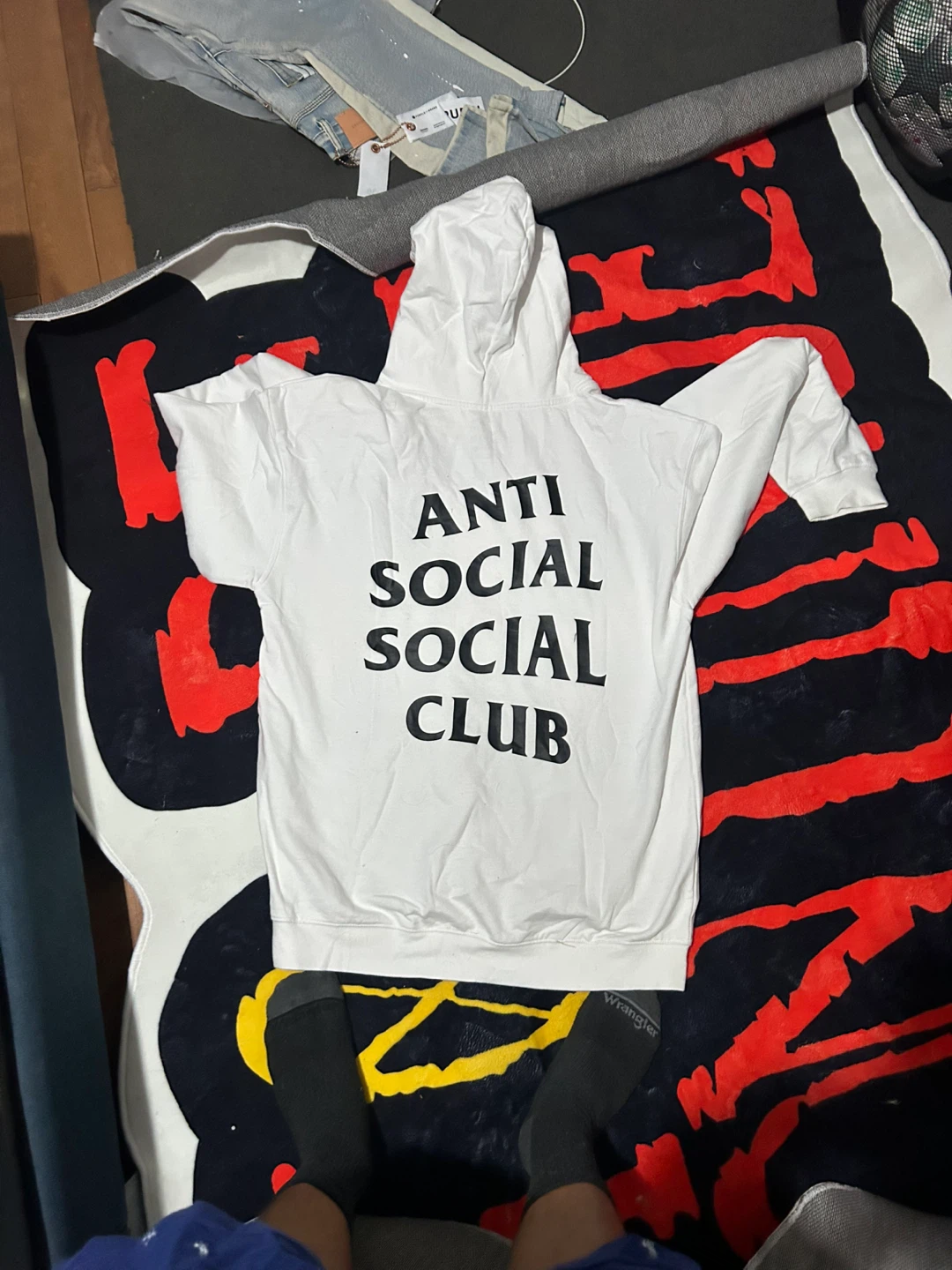 Anti Social Social Club White Hoodie - photo 2
