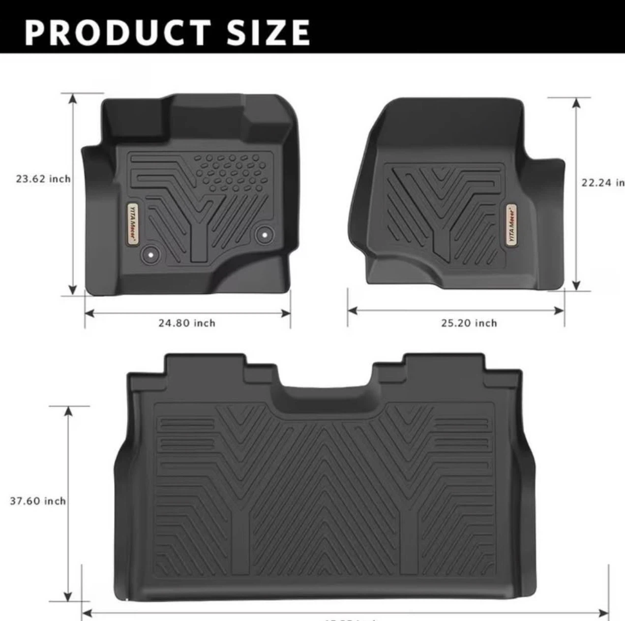 YITA Motor Floor Mats for Ford F-150 - photo 2