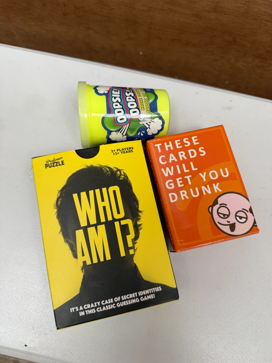Party Game Bundle: Who Am I? and These Cards Will Get You Drunk