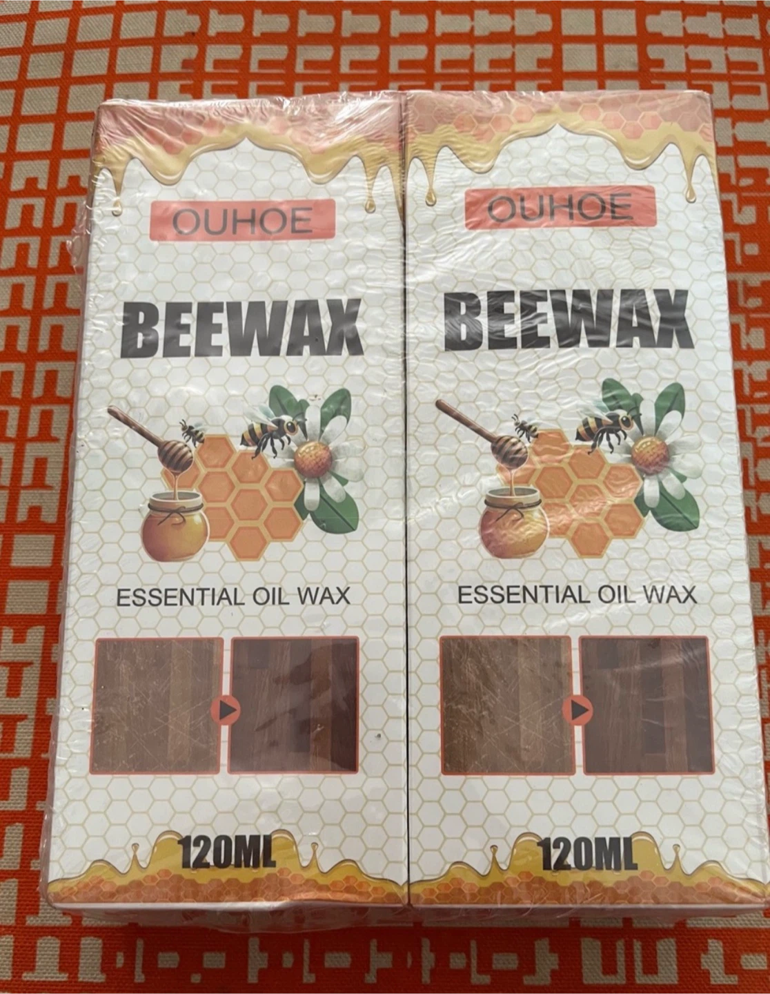 OUHOE Beewax Essential Oil Wax - 2 Pack