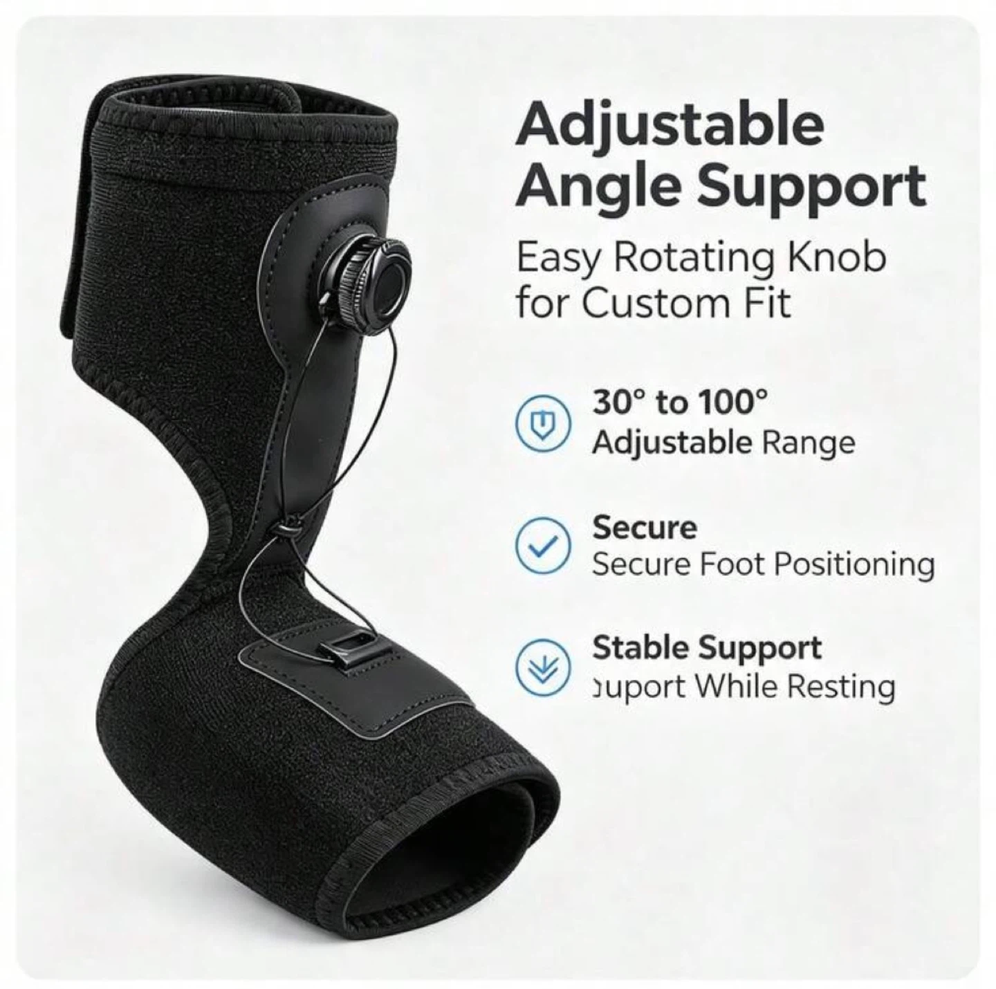 Adjustable Ankle Support Brace - photo 5