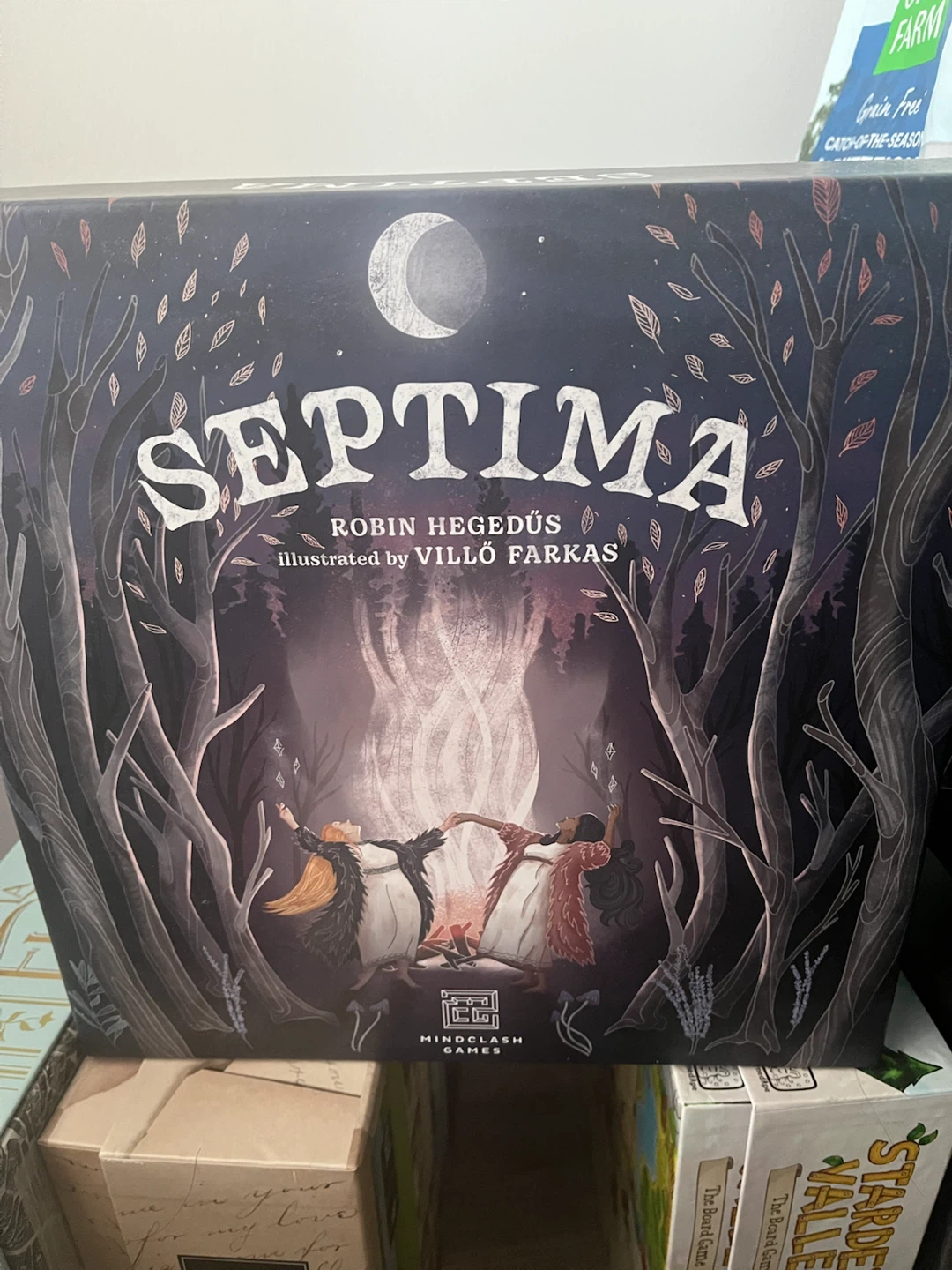 Perfect board game for Halloween: Septima