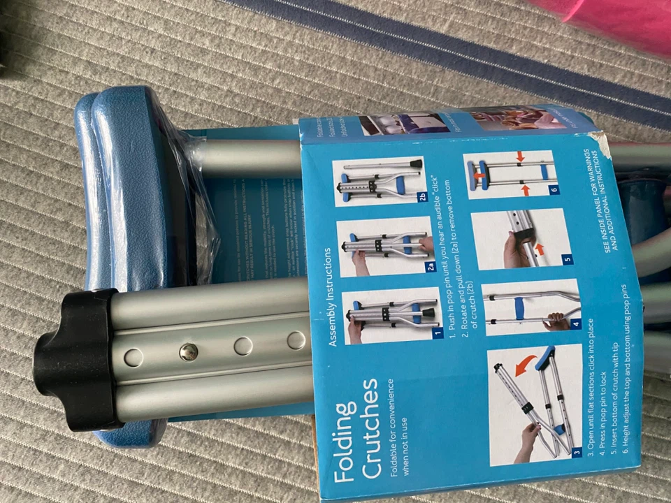 Carex Folding Crutches - photo 3