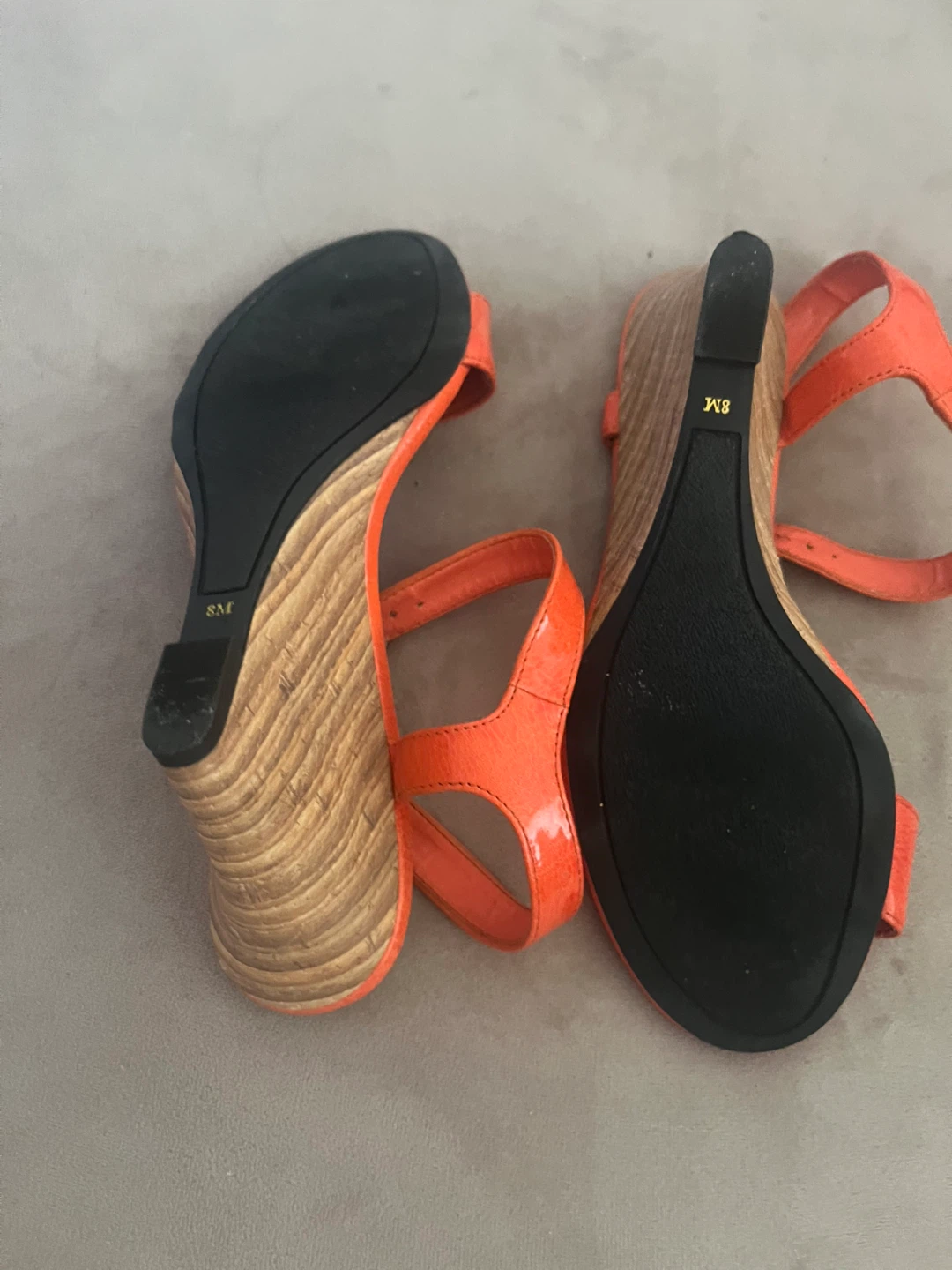 Burnt Orange Patent Shoes - photo 3