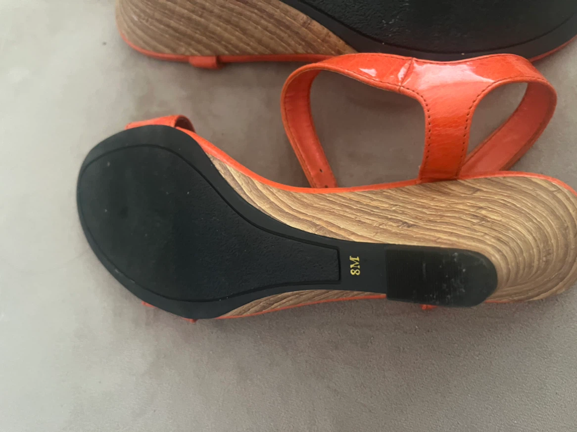 Burnt Orange Patent Shoes - photo 4