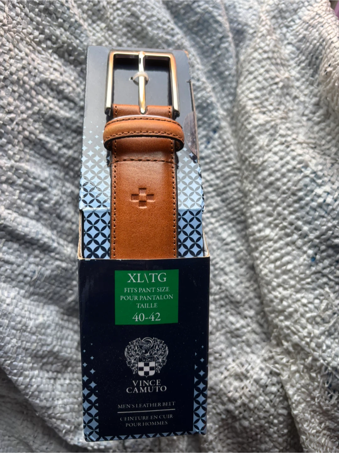 Vince Camuto Men's Leather Belt XL