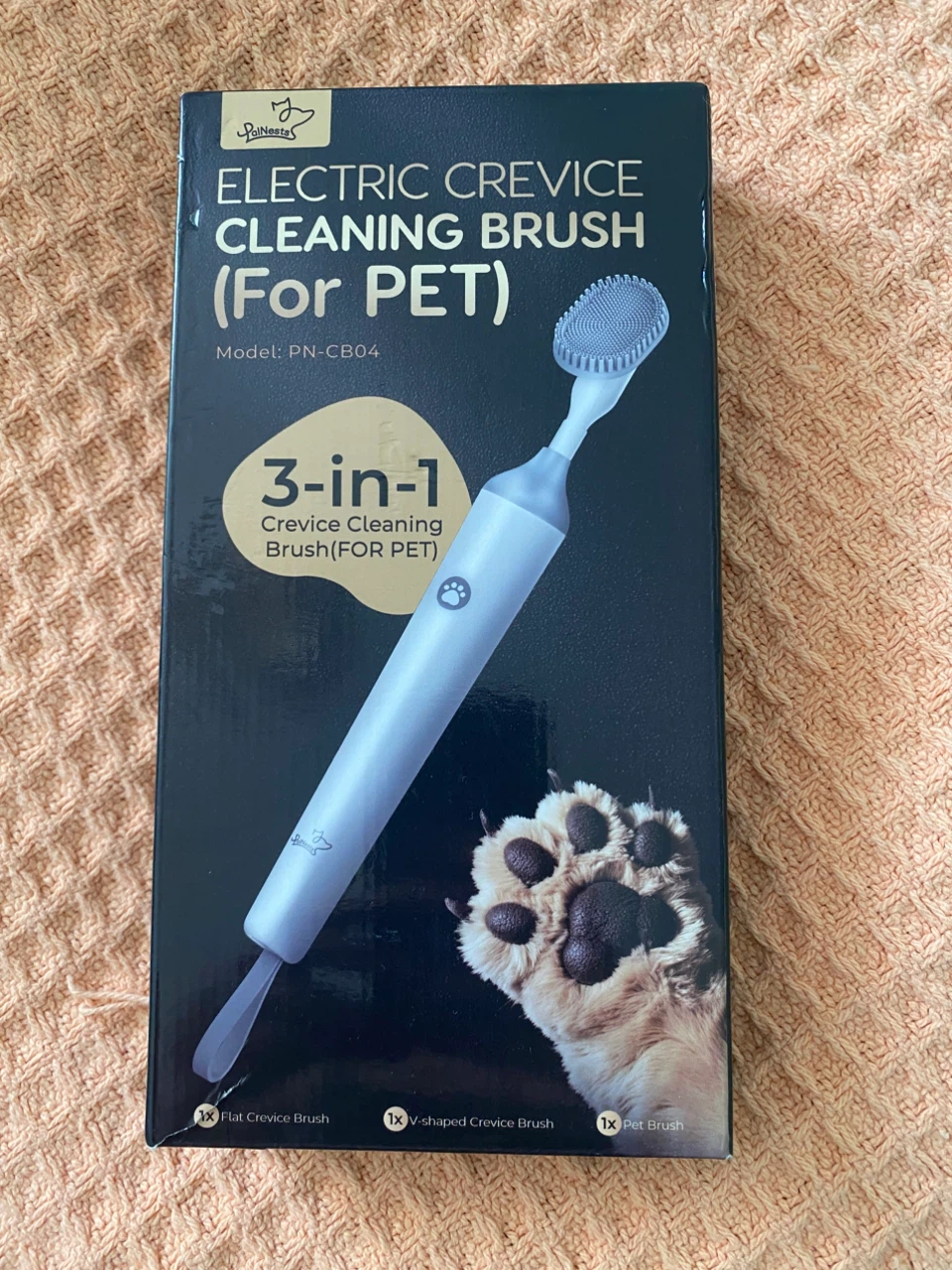 PalNests Electric Pet Crevice Cleaning Brush 3-in-1 - photo 2