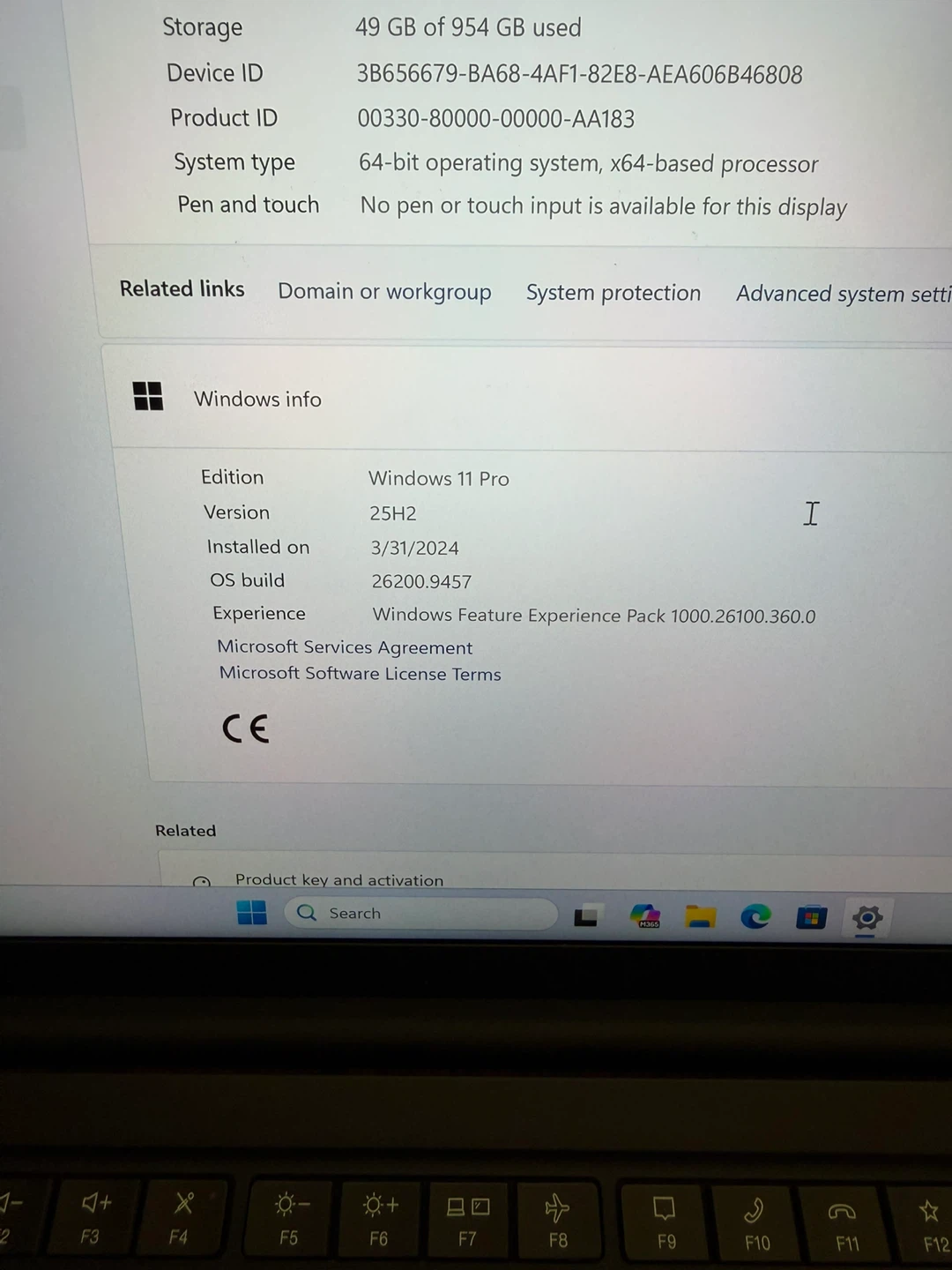Lenovo X1 Gen 9/16GB RAM/1TB SSD/Fully Functional/with charger - photo 4