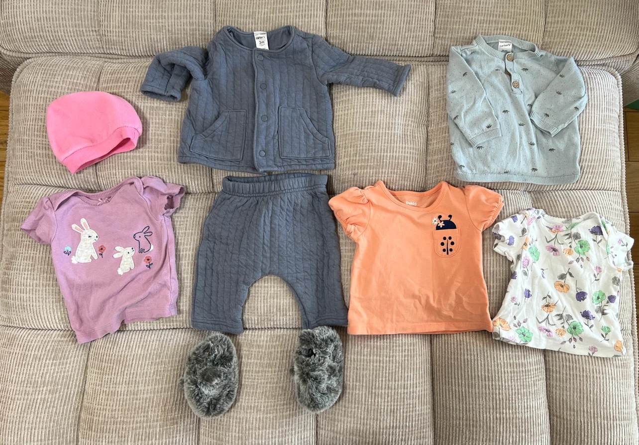 Baby Girl Clothing Bundle - 3 Months