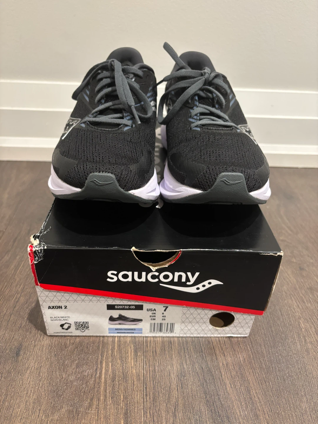 Saucony new men’s running shoes size 7 - photo 2