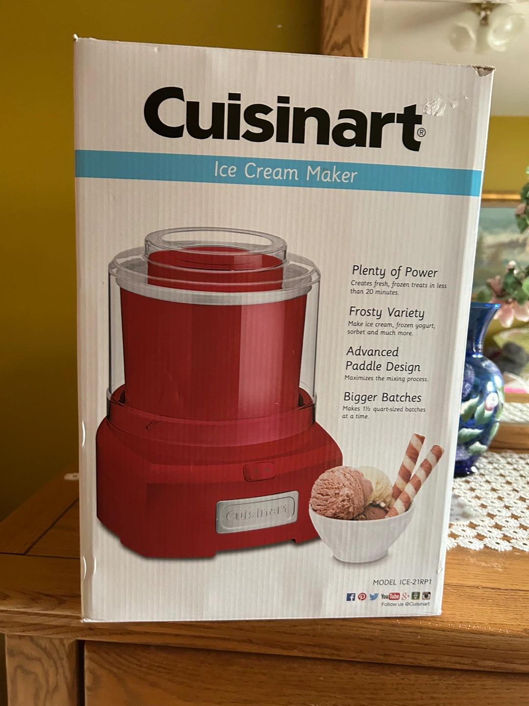Cuisinart Ice Cream Maker ICE-21RP1