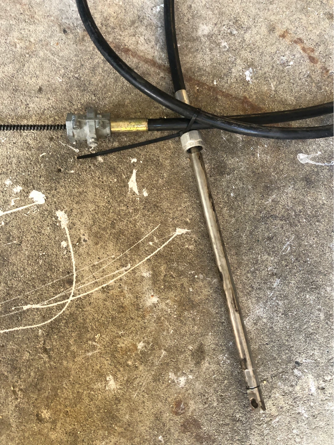 Outboard Steering Cable - photo 2