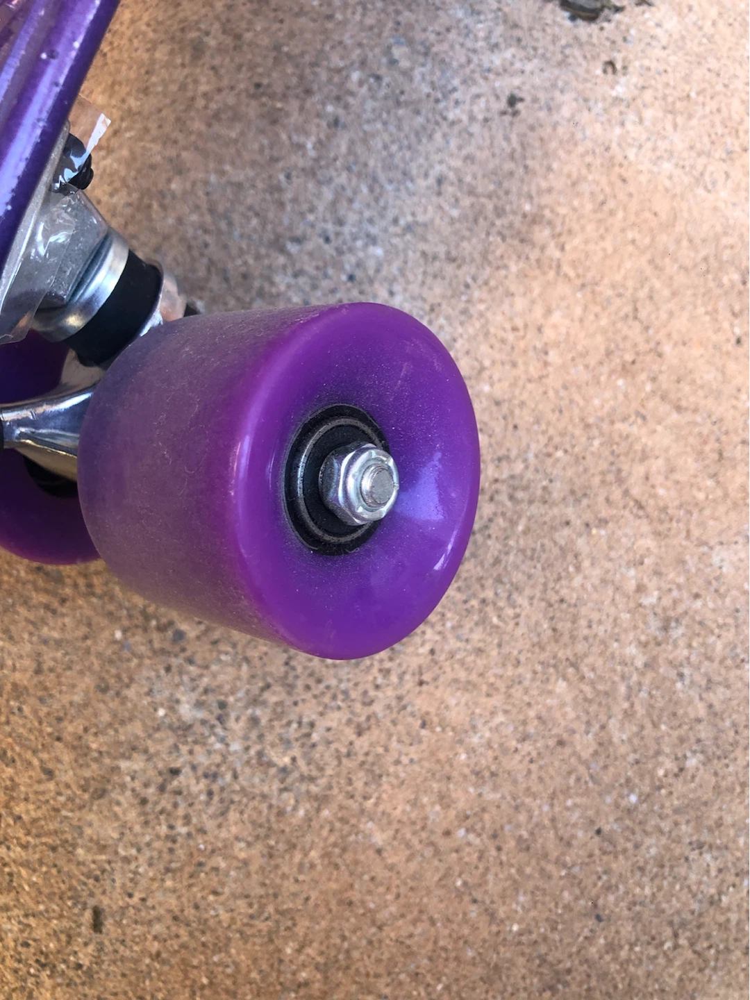 Gonex Purple Galaxy Plastic Skateboard - photo 4