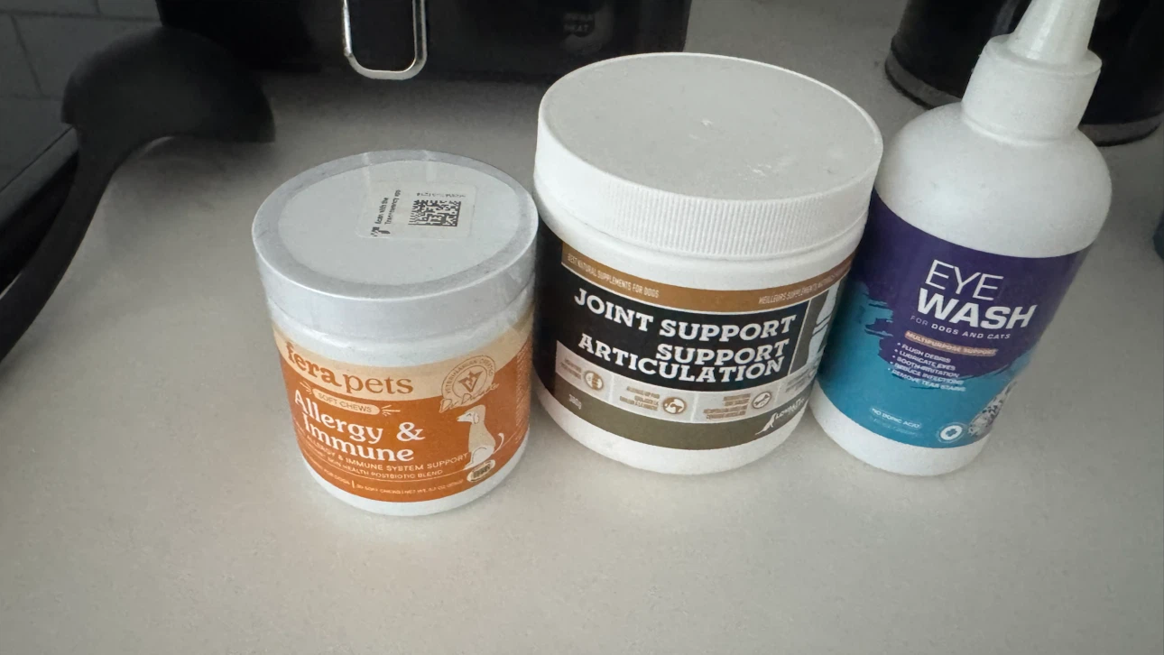 Fera Pets Supplements and Eye Wash for Dogs
