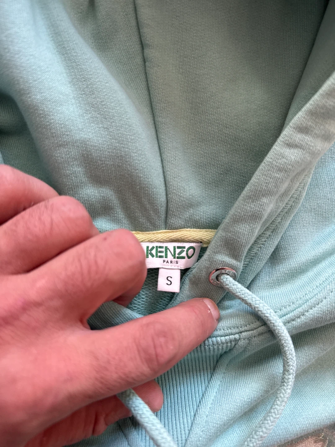 Kenzo Paris Tiger Hoodie Light Blue - photo 3