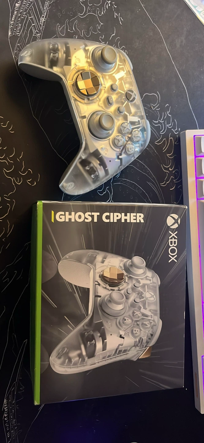 Xbox Wireless Controller Ghost Cipher Special Edition