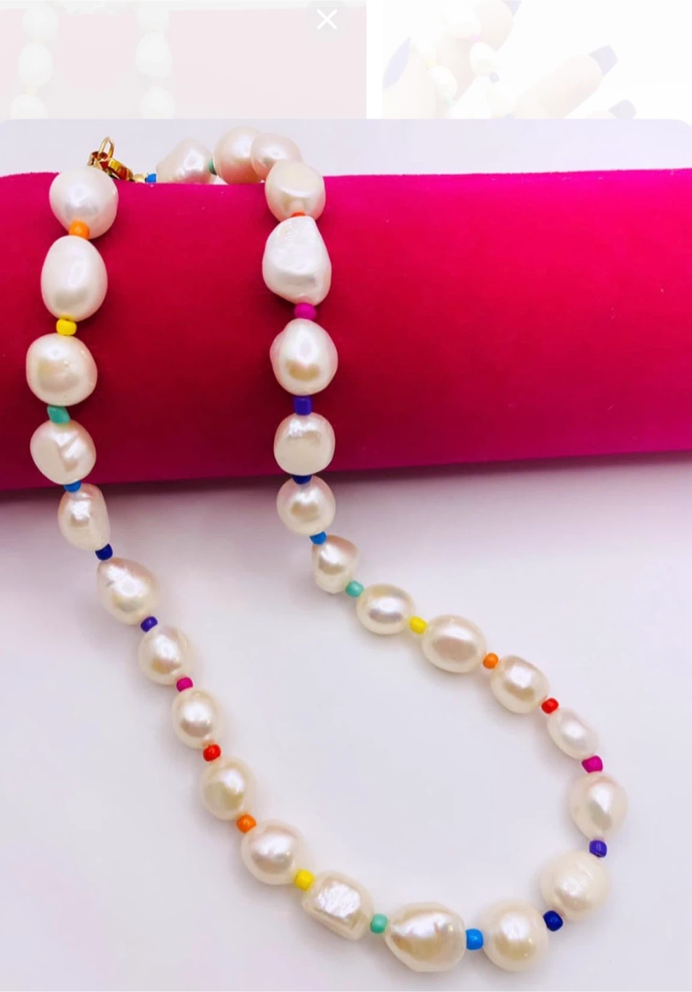 Handmade Pearl Choker - photo 4
