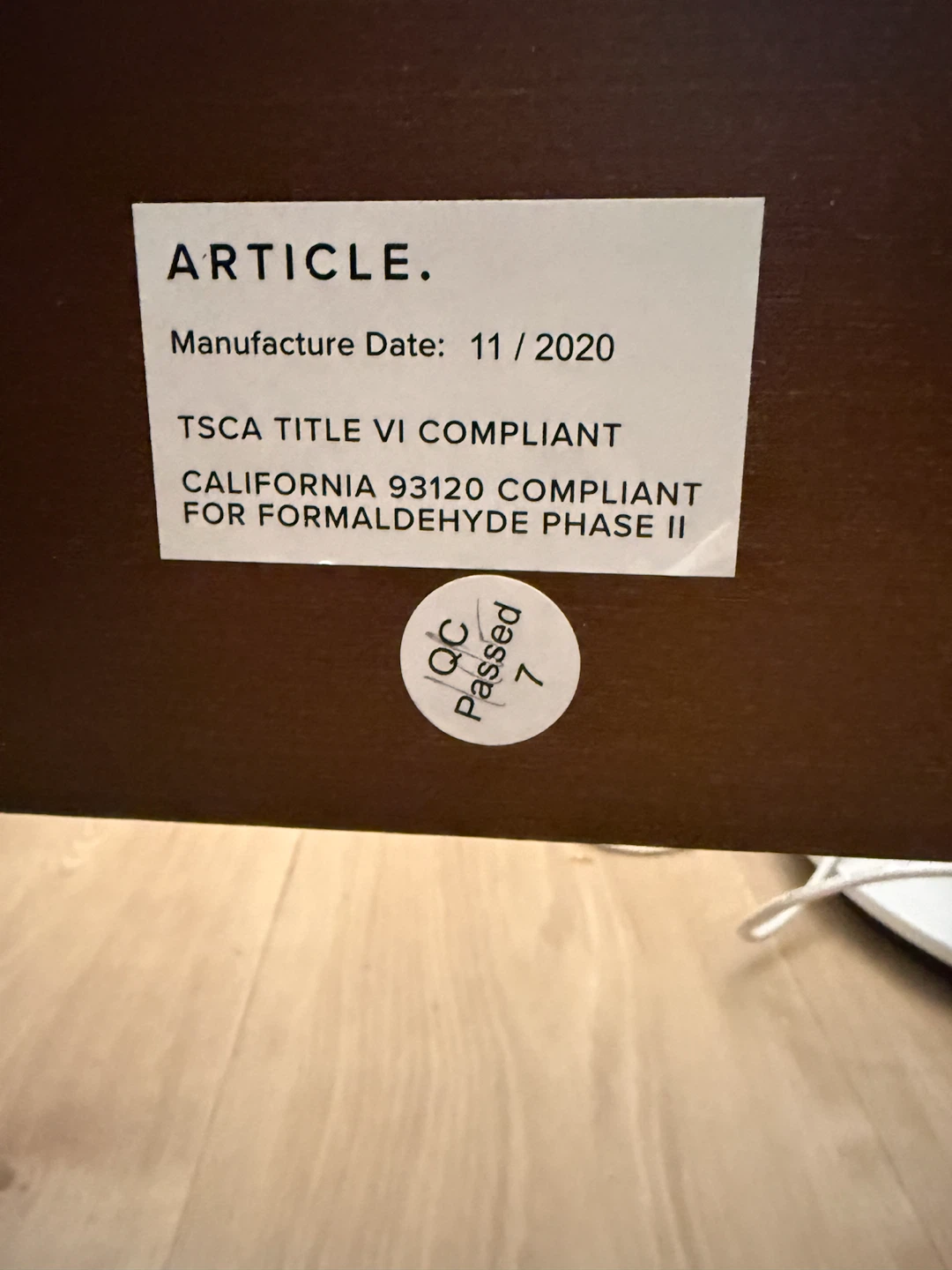 Article Wood Bed Frame - photo 2