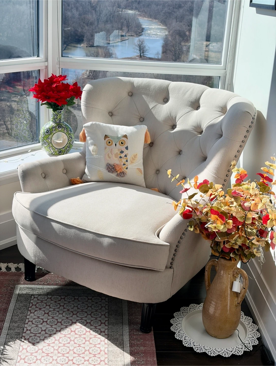 Pier 1 Imports Tufted Accent Chair