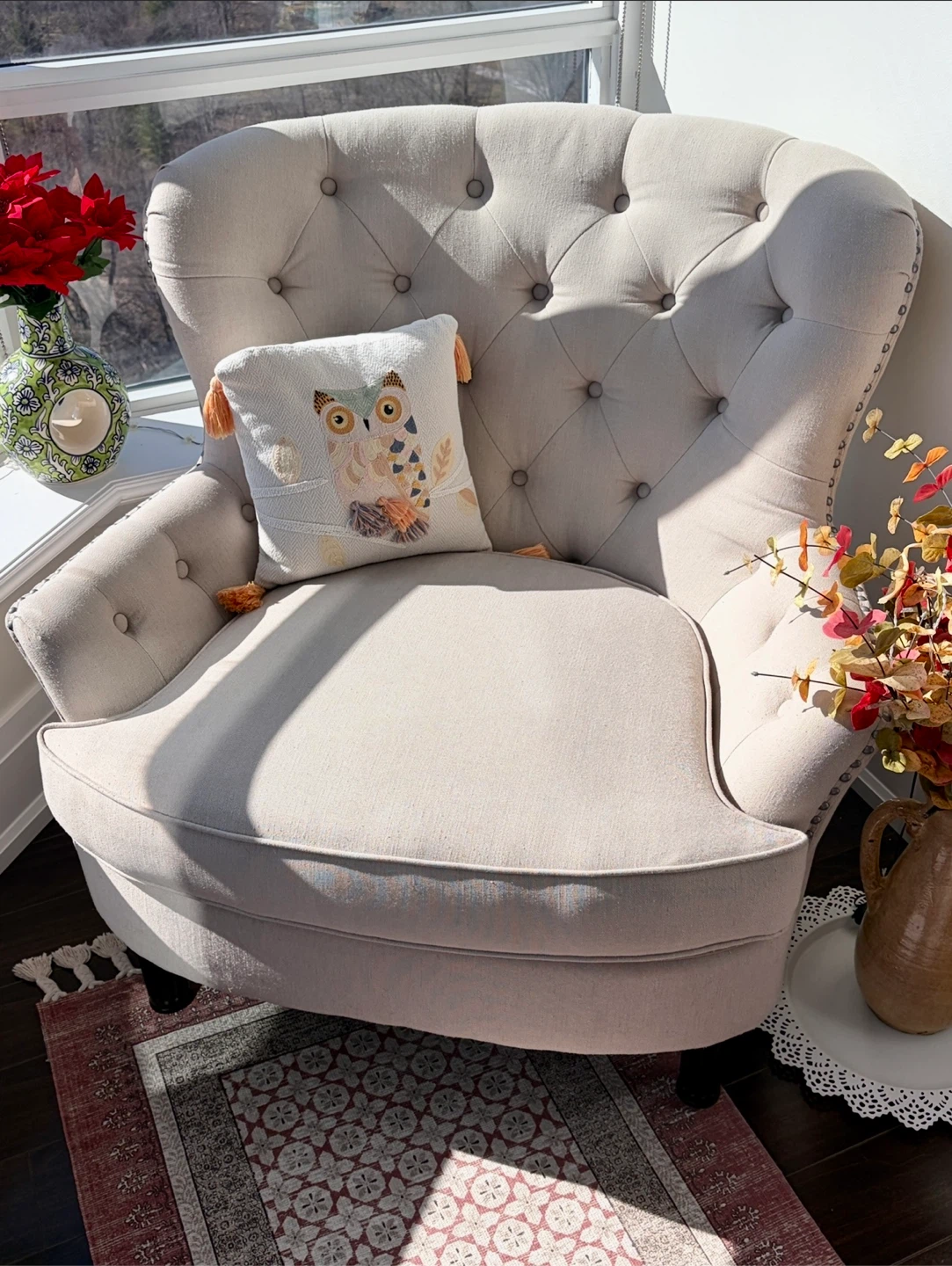 Pier 1 Imports Tufted Accent Chair - photo 2
