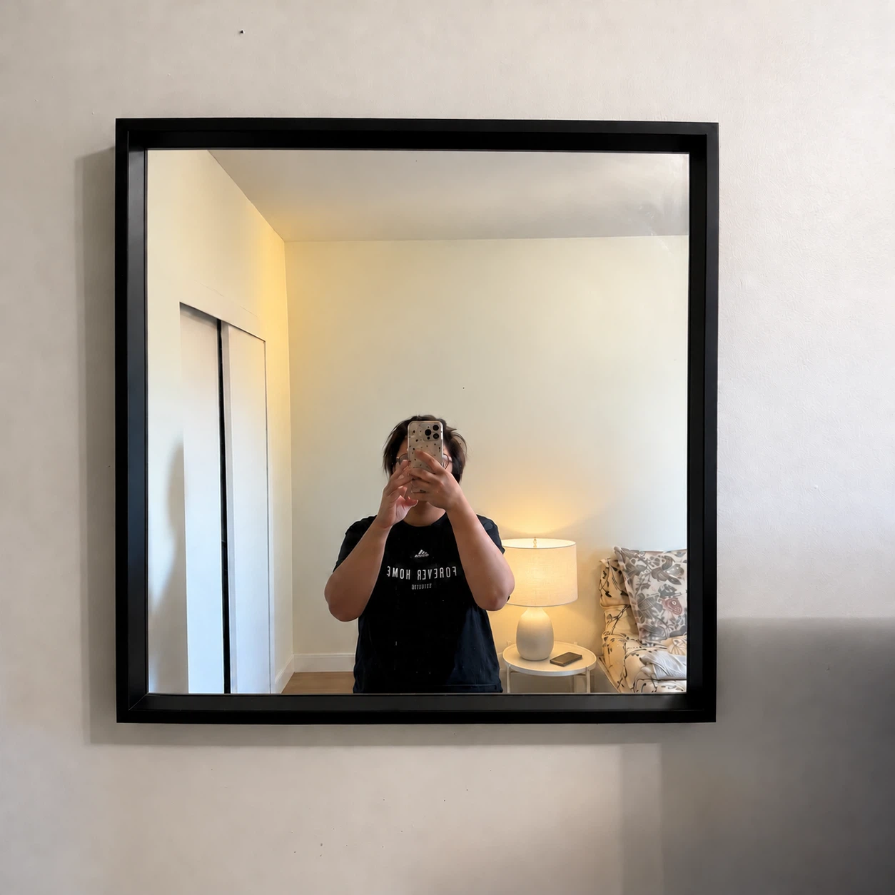 IKEA NISSEDAL Black Mirror – $20