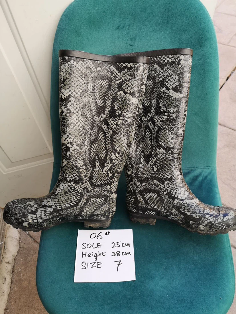 Snake Print Rain Boots - photo 2