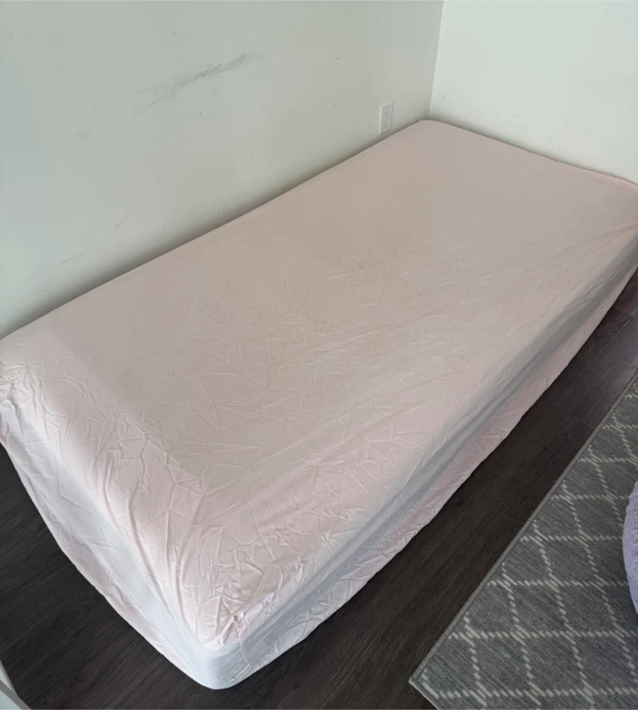 IKEA Twin Size Mattress COVER Pink