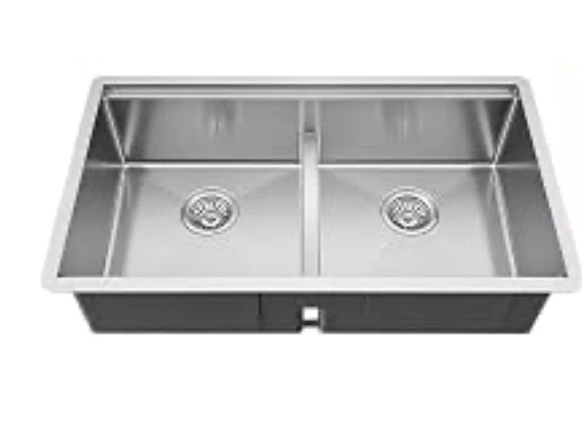 Davivy 33 Inch Double Bowl Undermount Stainless Kitchen Sink