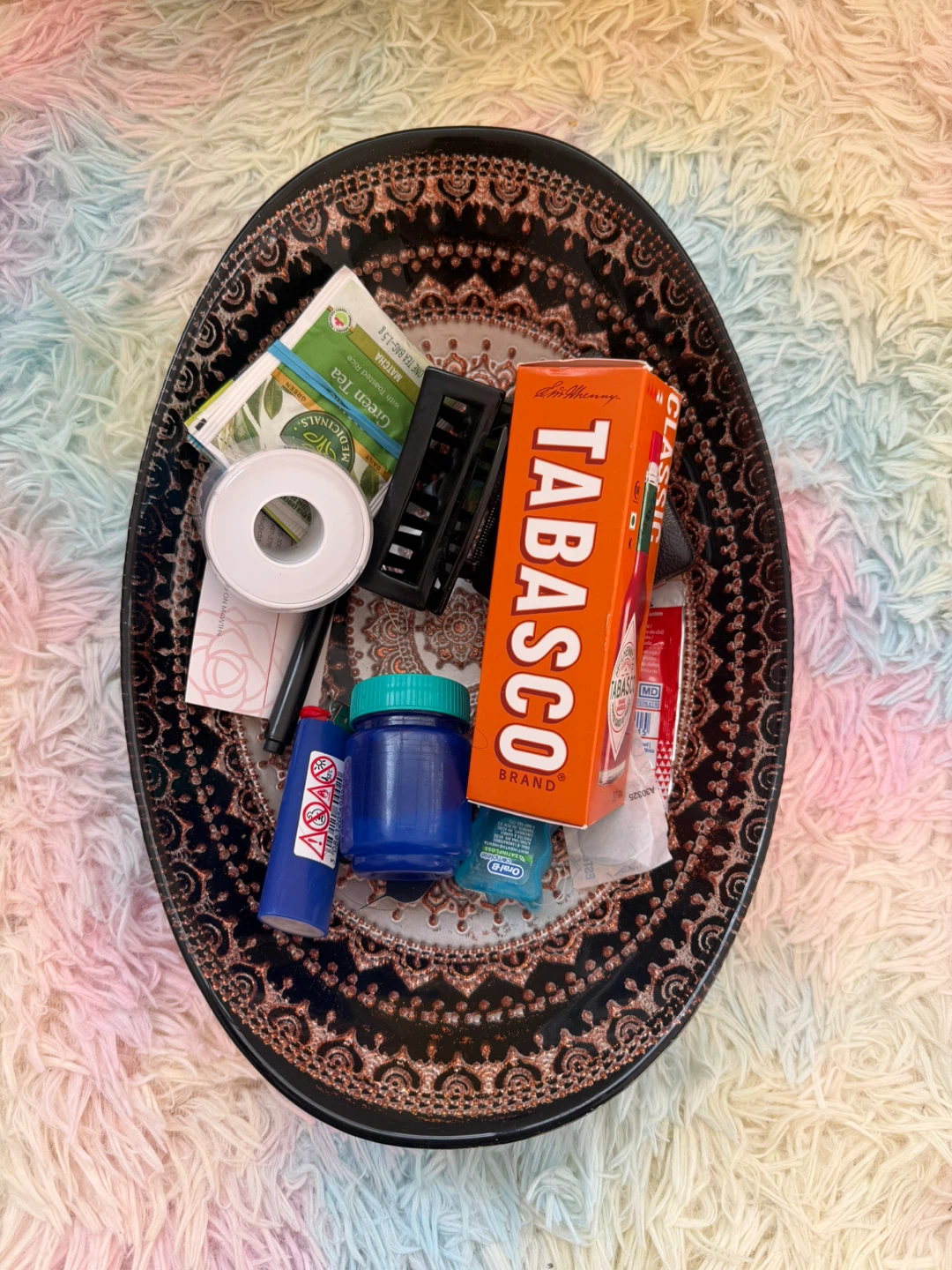 Oval Mandala Decorative Tray - photo 4