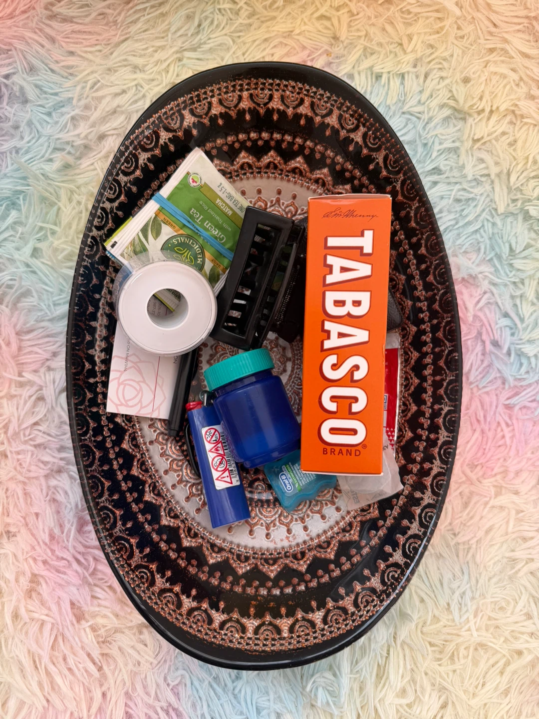 Oval Mandala Decorative Tray - photo 5