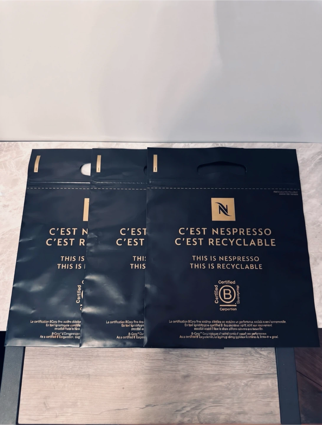 Lot of 5 Sleeves + 25 Nespresso OriginalLine + 25 Capsules - photo 4
