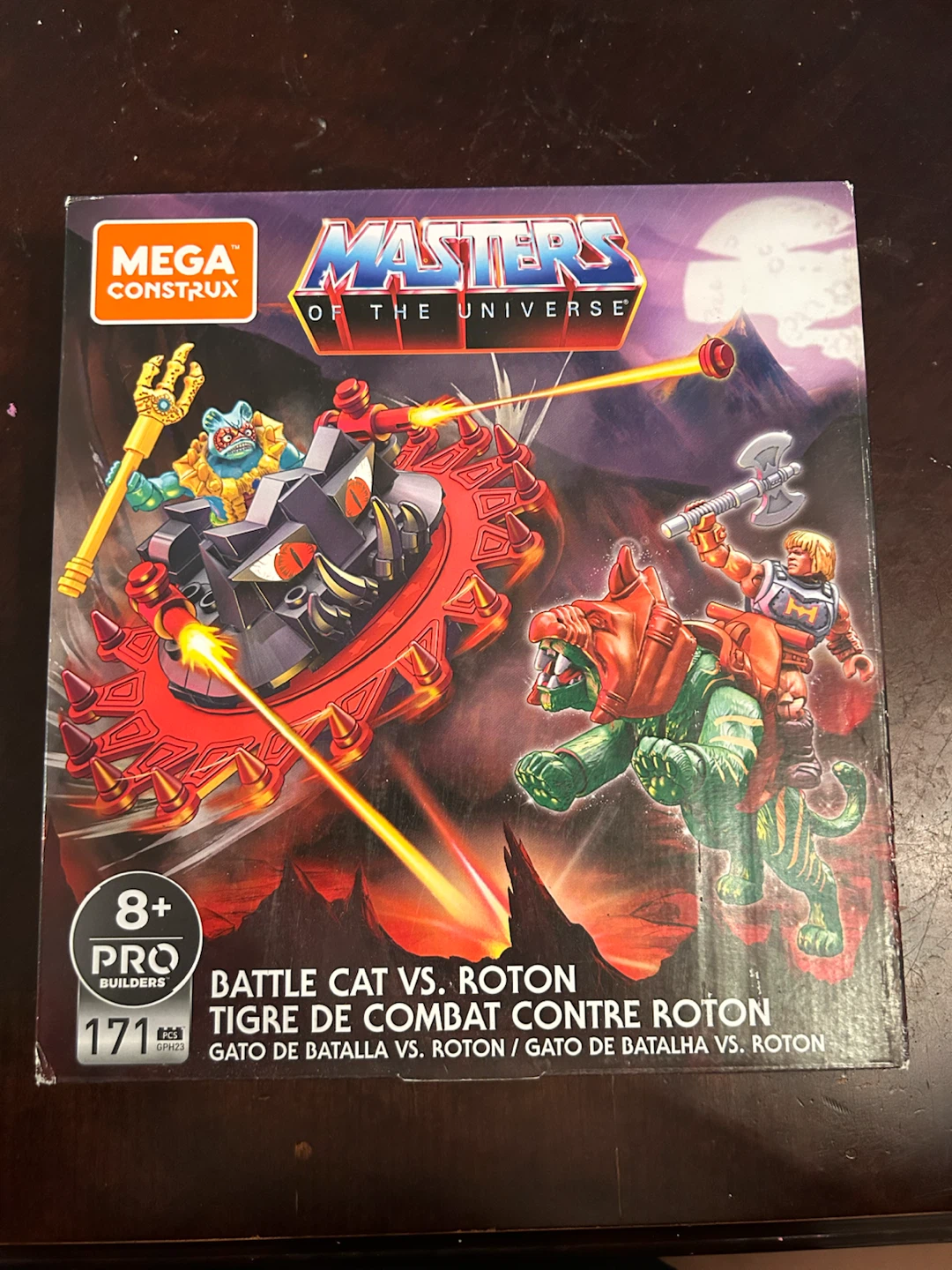 Mega Construx Masters of the Universe Battle Cat vs. Roton