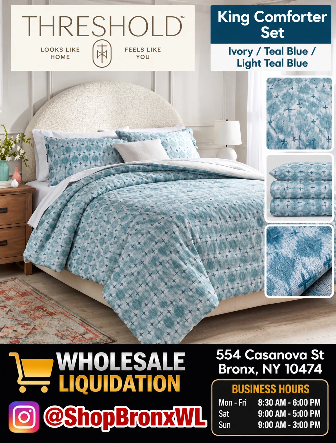 Threshold King Comforter Set