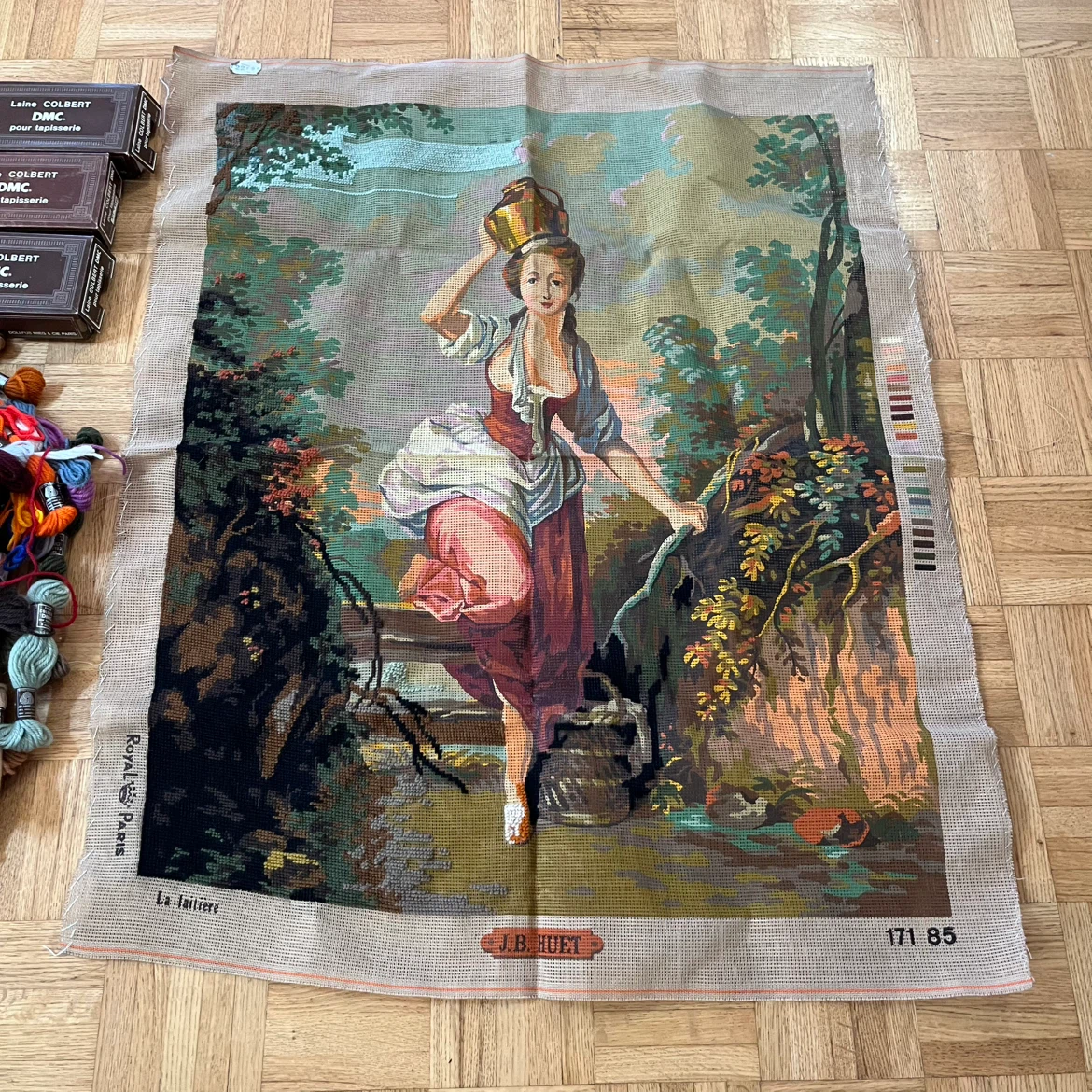 Royal Paris La Laitiere Tapestry Kit - photo 2