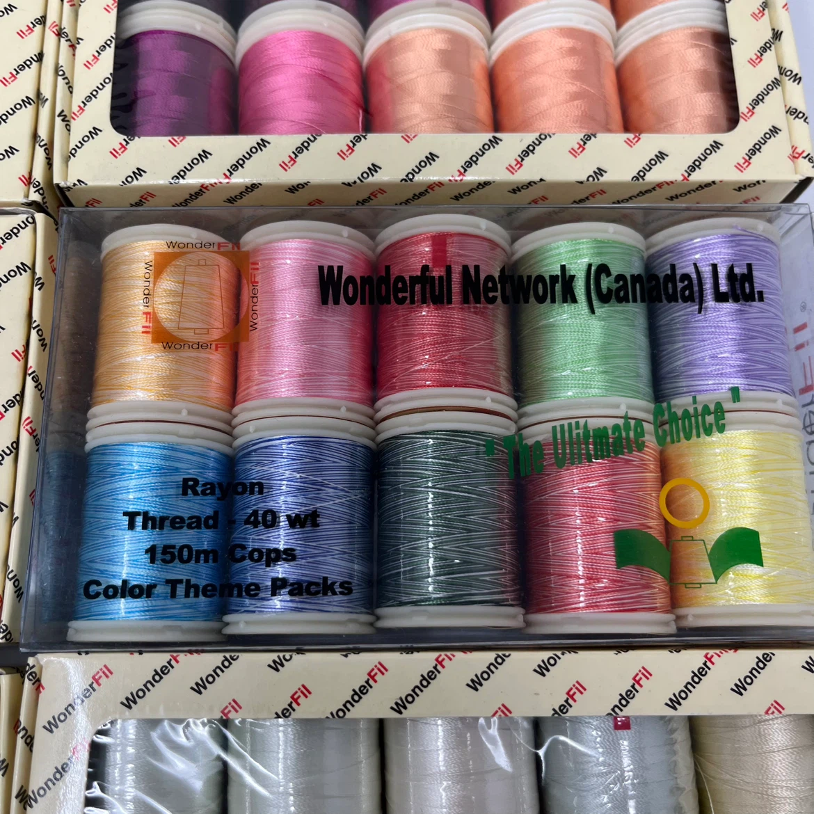WonderFil Rayon Thread 40 wt Color Theme Pack Collection - photo 3