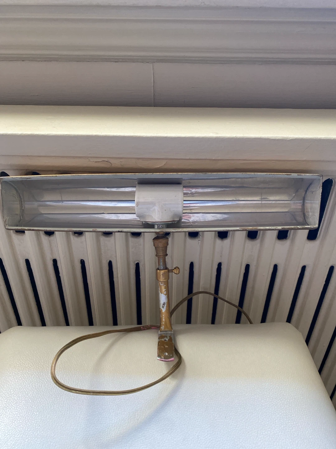 Vintage Brass Picture Light Lamp - photo 2