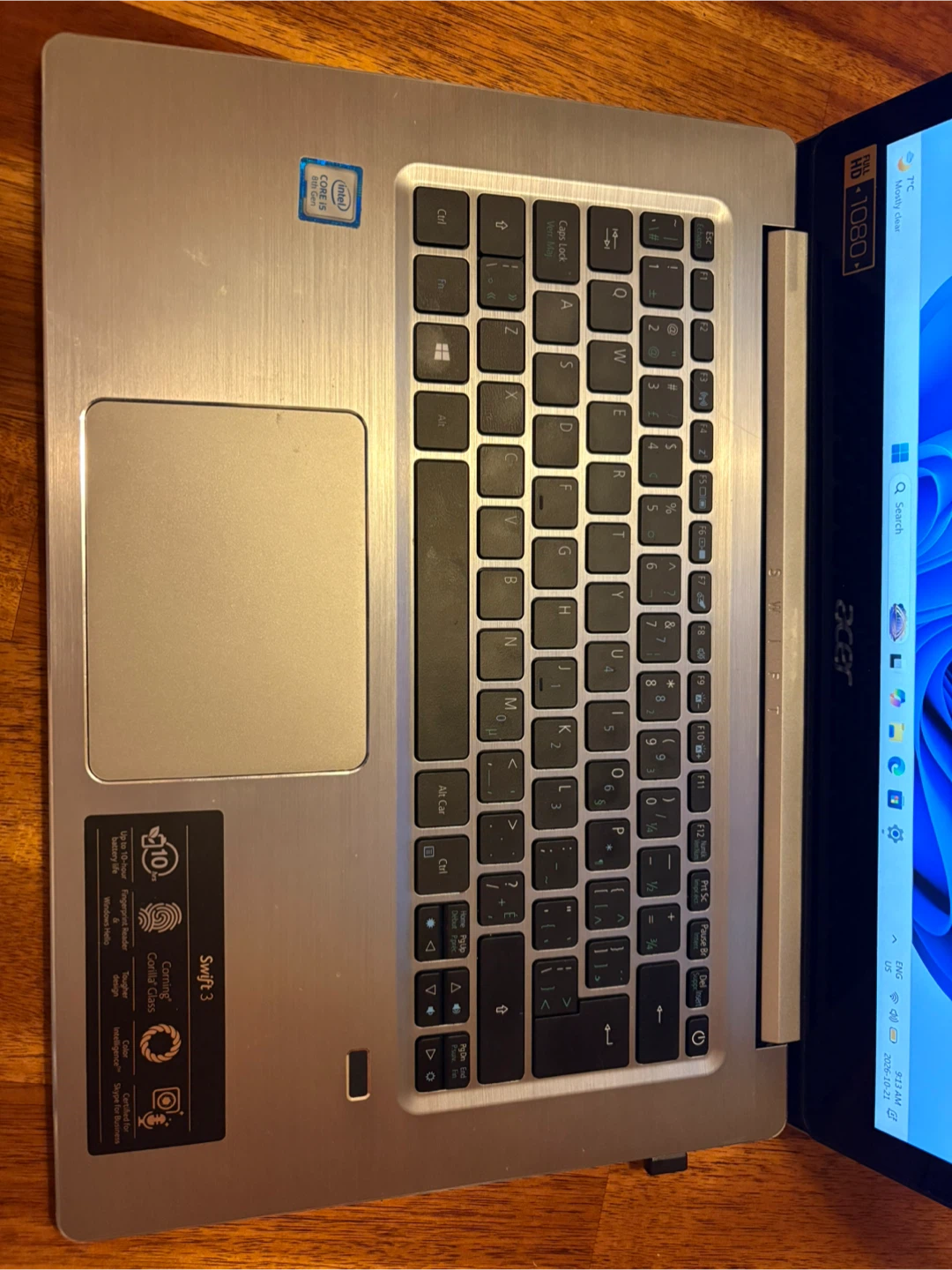 Acer Swift 3 Laptop - Intel Core i5 8th Gen - photo 2