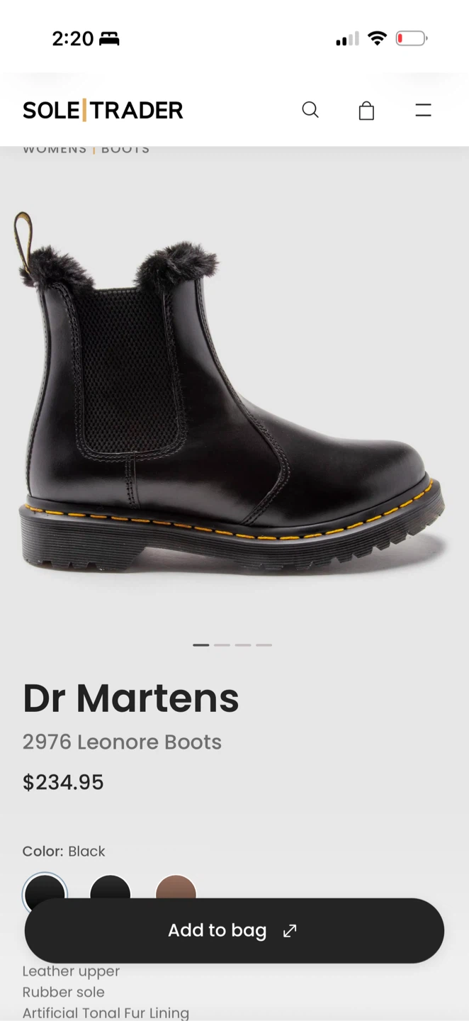 Dr. Martens 2976 Leonore Chelsea Boots