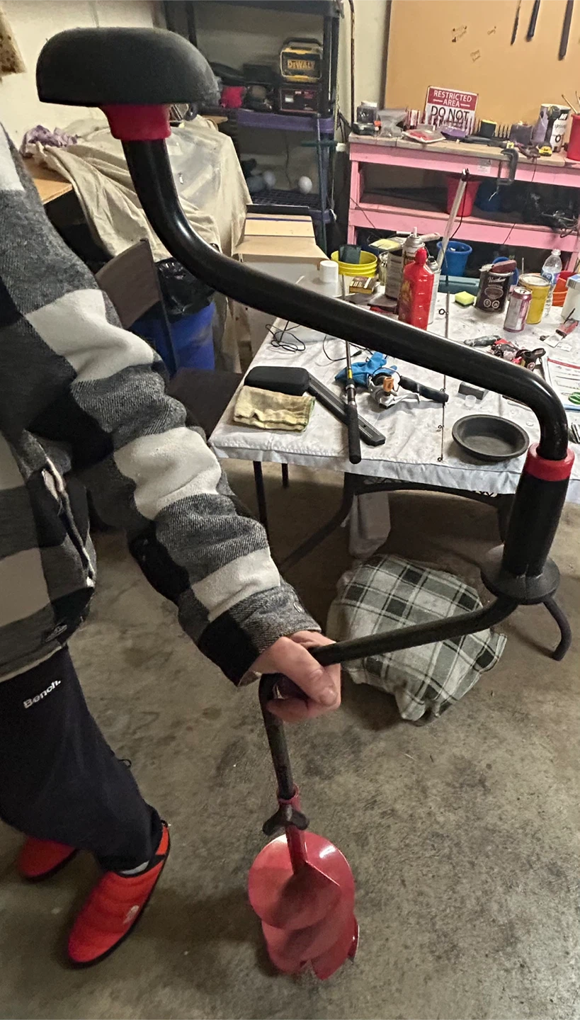 Manual Ice Fishing Auger